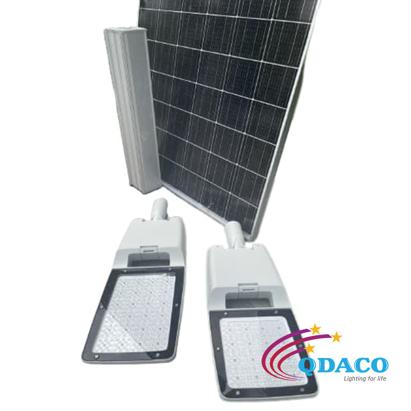 Bộ Đèn Năng Lượng Mặt Trời Công Suất Thực 100W Mã Sản Phẩm QDSCO-100W QDACOVN